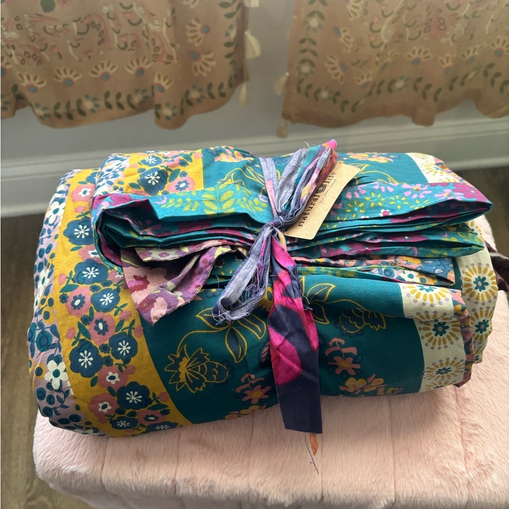 Natural Life Reversible Duvet Cover King